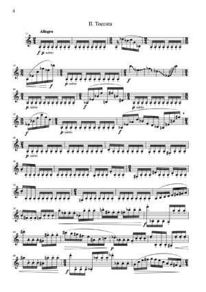 Sonata for clarinet solo Op. 42