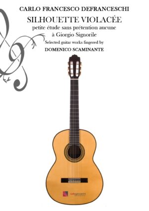 Silhouette violacée