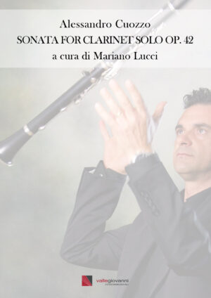 Sonata for clarinet solo Op. 42