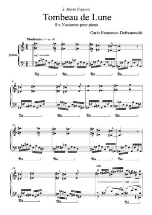 Six Nocturnes pour piano
