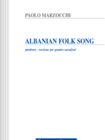 Albanian Folk Song (Ver. per 4 Sassofoni)