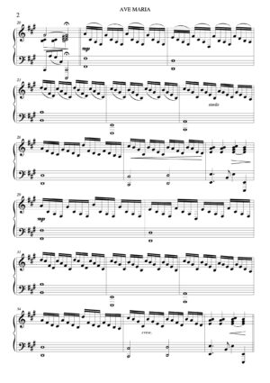 Ave Maria per voce, pianoforte e violoncello