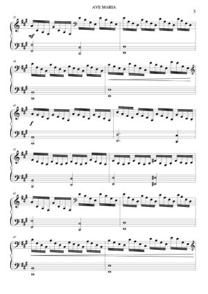 Ave Maria per voce, pianoforte e violoncello