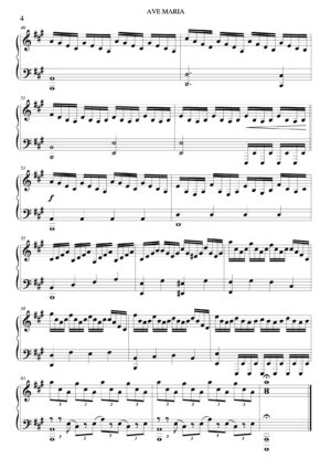 Ave Maria per voce, pianoforte e violoncello