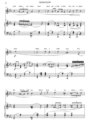 Breathe per duo Piano e Voce