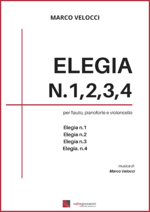 4 Elegie per Flauto, Violoncello e Pianoforte