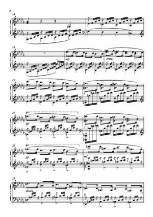 Etude à la maniére de Debussy