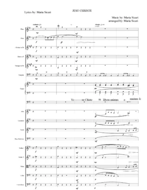 Eterno riposo (Jesu Christe)