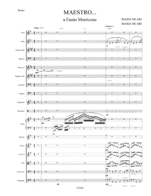 Maestro... a Ennio Morricone