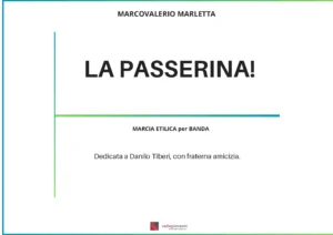La passerina!