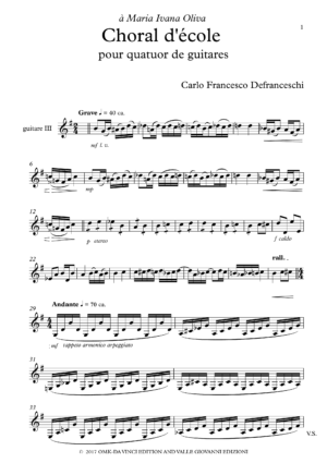 Choral D'école