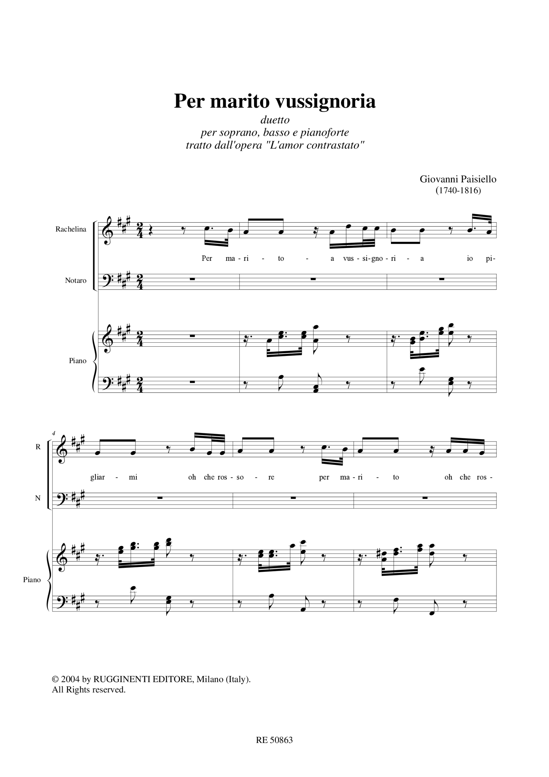 Quartetto Duetti